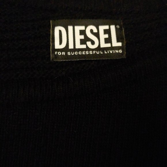 Diesel Black Crewneck Sweater - Picture 11 of 15